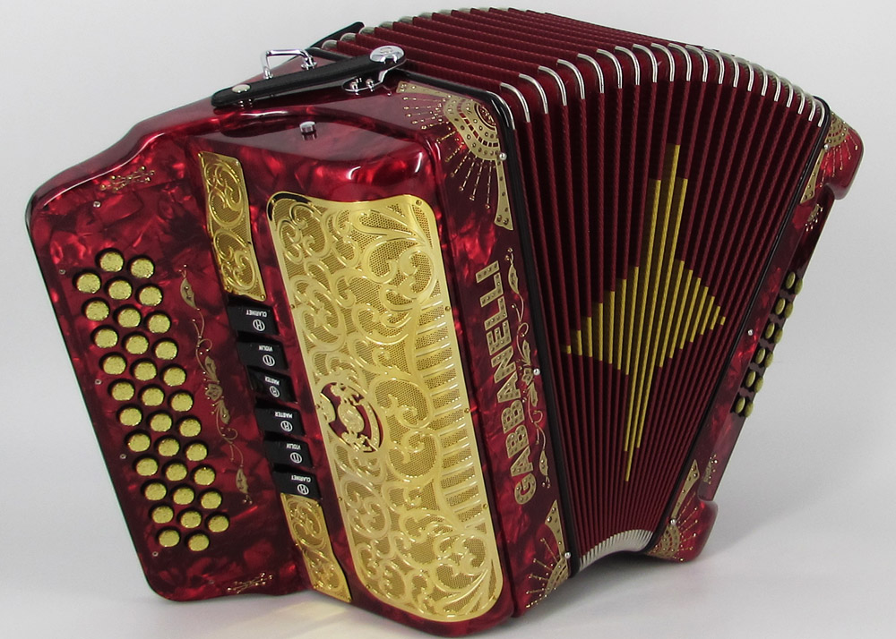 Gabbanelli M2Tono Rojo Perla