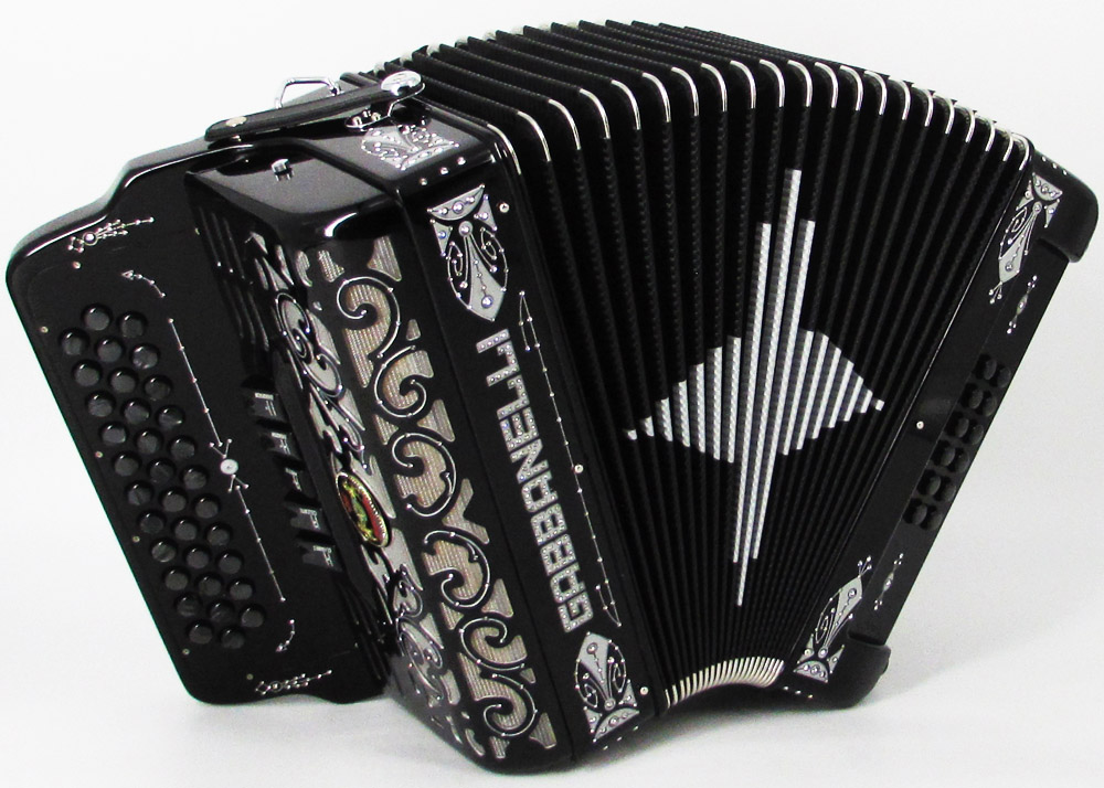 Gabbanelli M400 Black - Gabbanelli Accordions