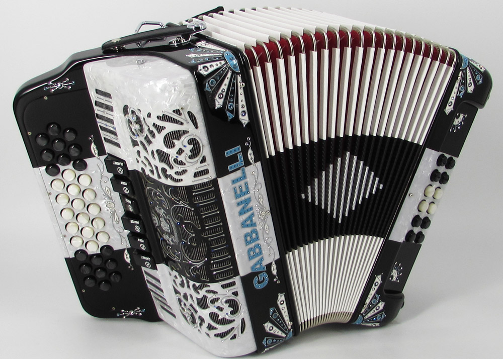 Gabbanelli M2Tono Ajedres Blanco y Negro