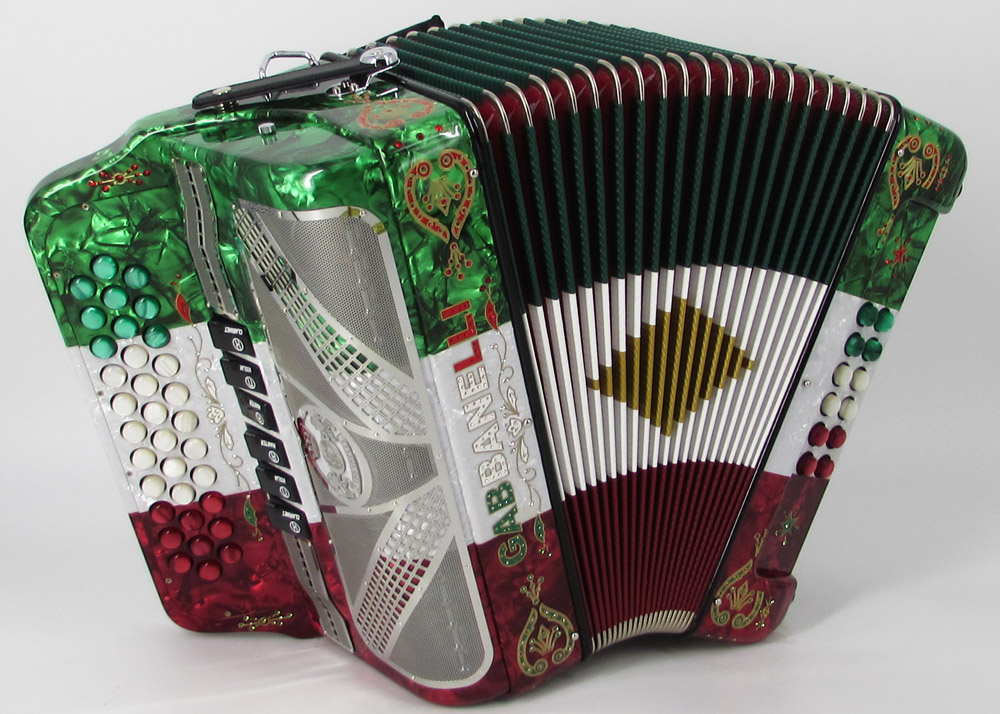 Gabbanelli M2Tone Red White Green