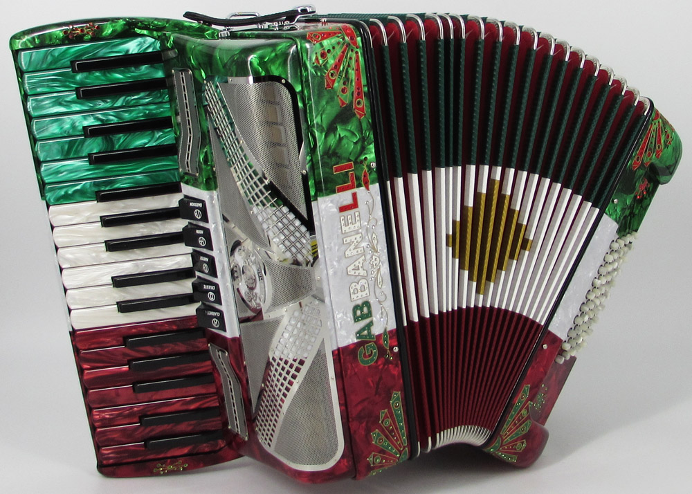 Gabbanelli M34K Rojo Blanco Verde