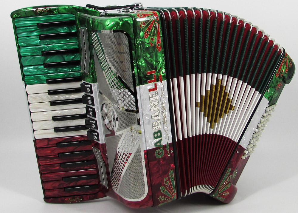 Gabbanelli M34K Rojo Blanco Verde