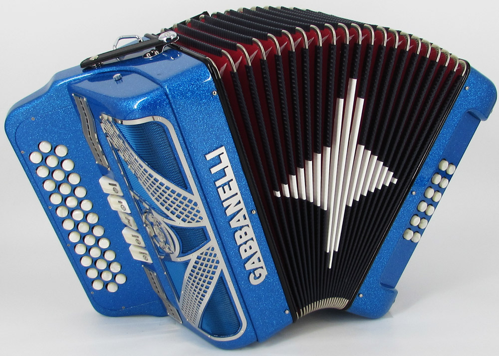 Gabbanelli M400 Blue Tinsel