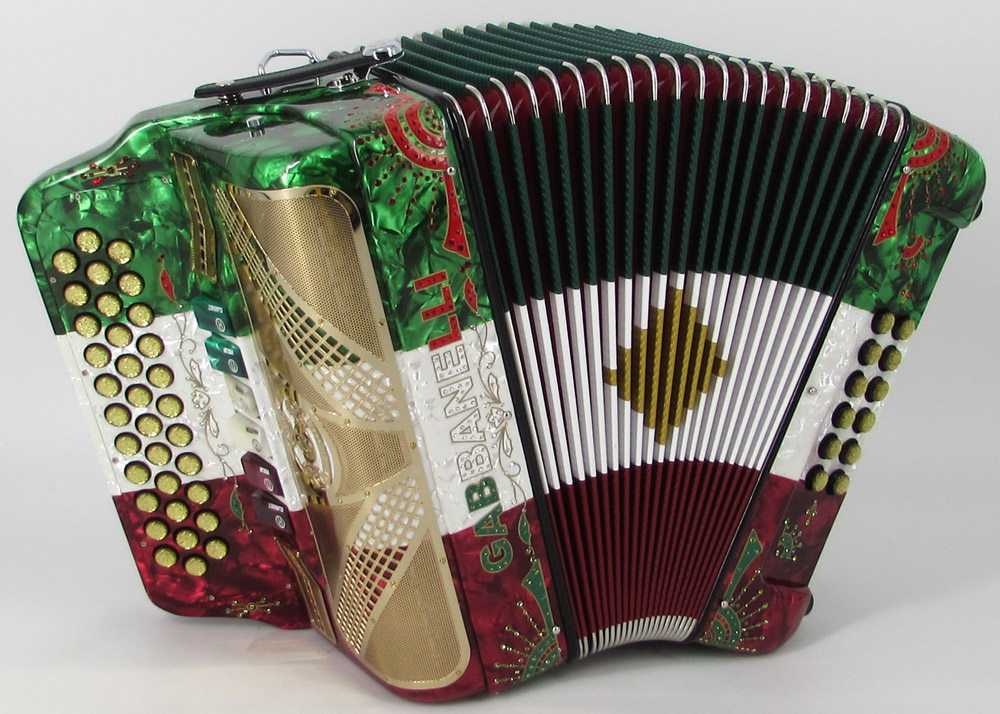 Gabbanelli M2Tone Compact Red White & Green