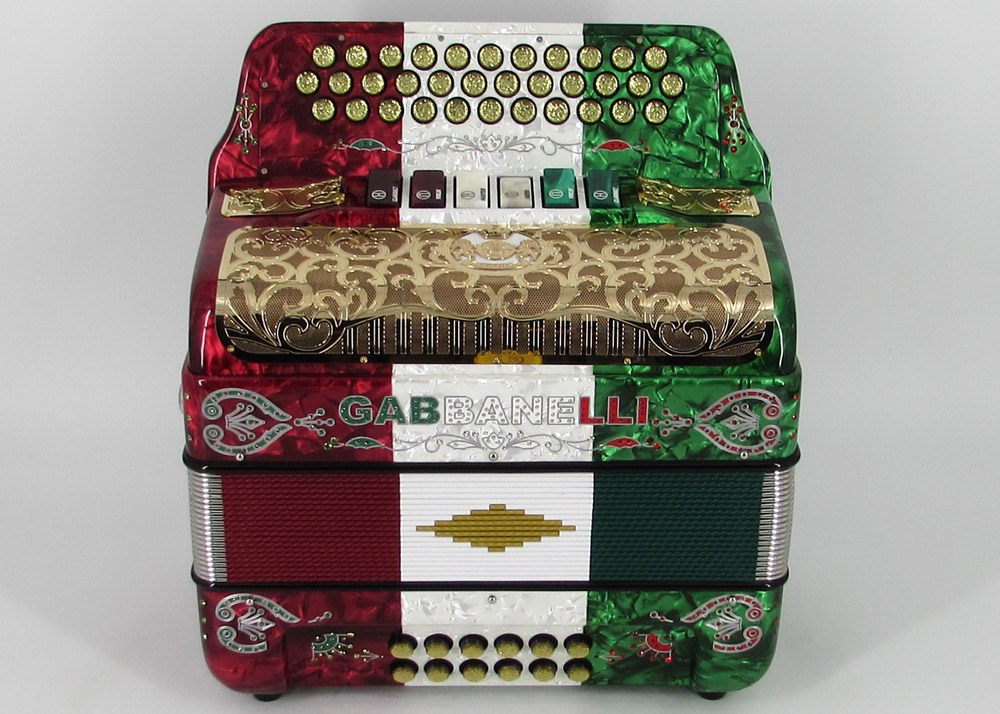 Gabbanelli M2Tono Compacto Rojo Blanco Verde - Image 2