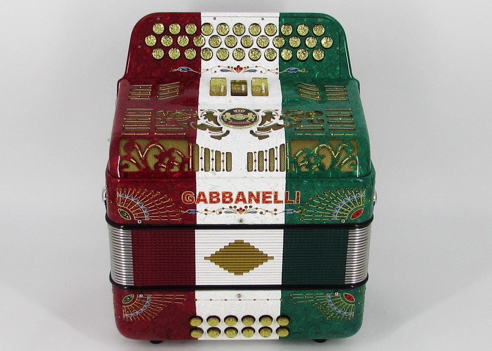 Gabbanelli M103 Red White & Green - Image 2