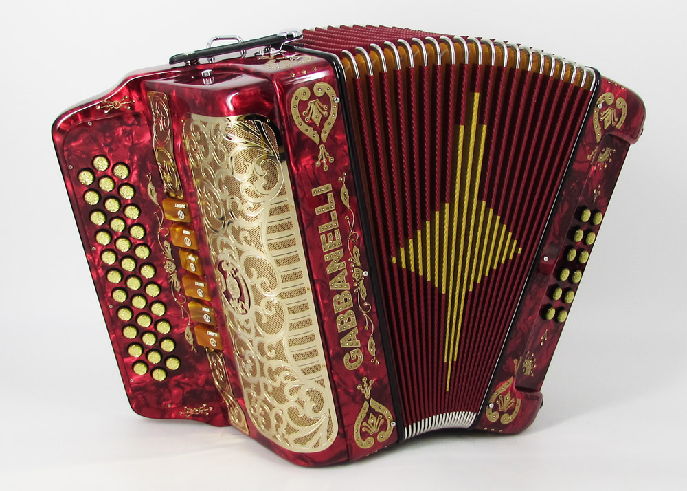 Gabbanelli M2Tono Rojo Perla