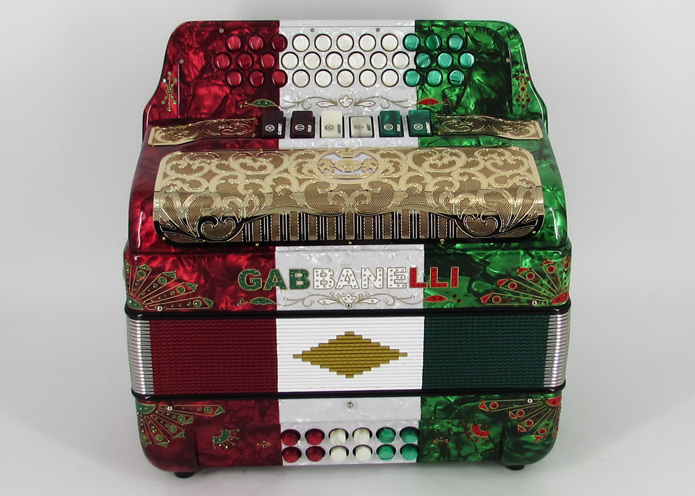 Gabbanelli M2Tone Rojo Blanco Verde - Image 2