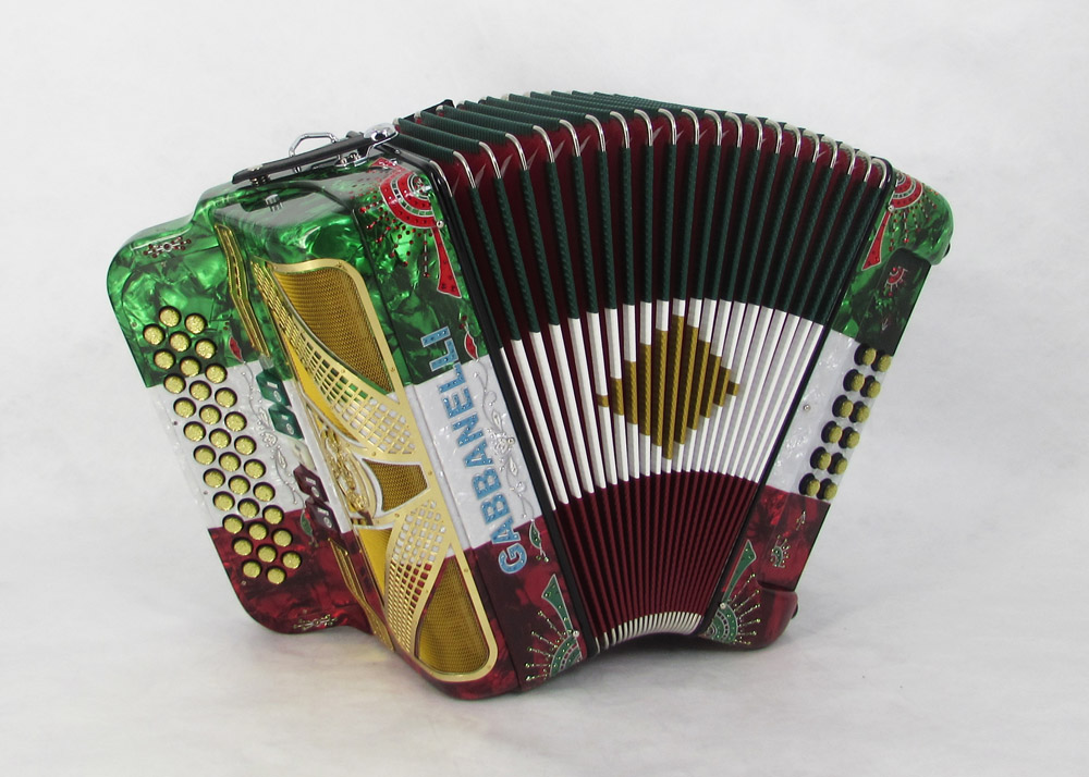 Gabbanelli M400 Rojo Blanco Verde