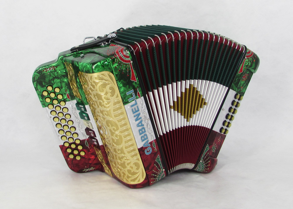 Gabbanelli M400 Rojo Blanco Verde