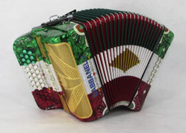 Gabbanelli M400R Rojo Verde Blanco