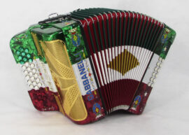 Gabbanelli M400R Rojo Verde Blanco