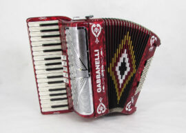 Gabbanelli M34K Rojo Perla