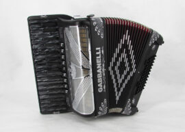 Gabbanelli M34Keys 9 Registers Matte Black