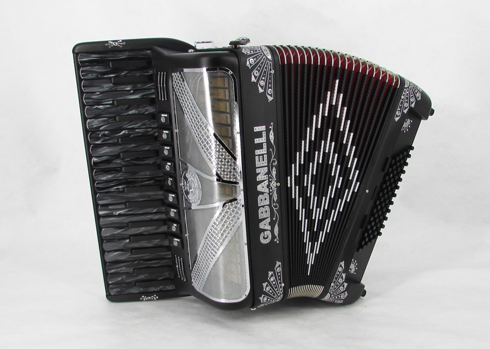 Gabbanelli M34 Teclas 9 Registros  Negro Matte