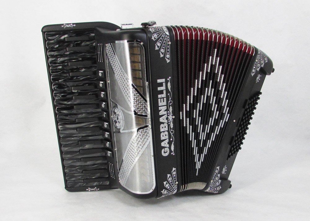 Gabbanelli M34 Teclas 9 Registros  Negro Matte