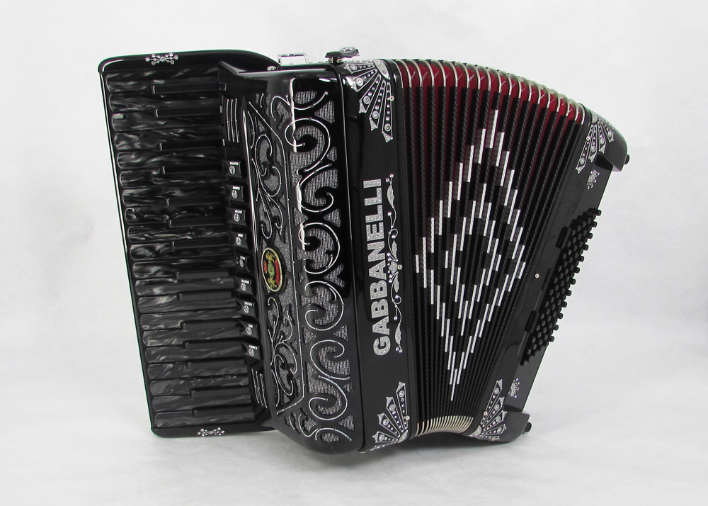 Gabbanelli M34 Teclas 9 Registros  Negro