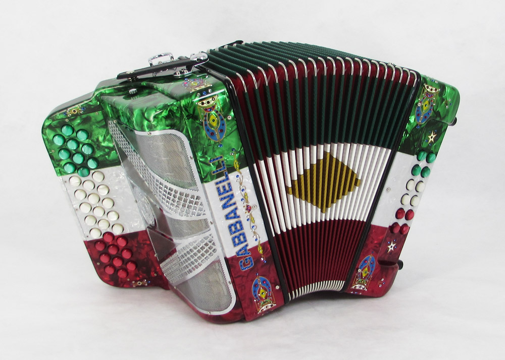 Gabbanelli M101 Rojo Blanco Verde