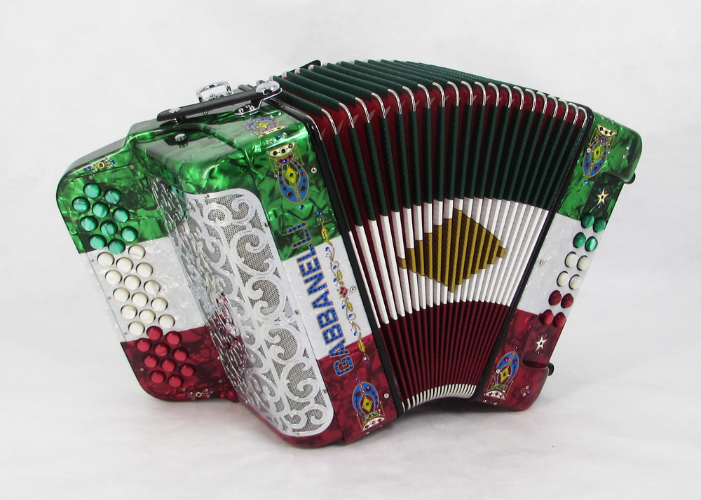 Gabbanelli M101 Rojo Blanco Verde