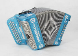 Gabbanelli M5R Super Compact Turquoise Tinsel