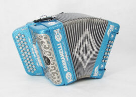 Gabbanelli M5R Super Compact Turquoise Tinsel