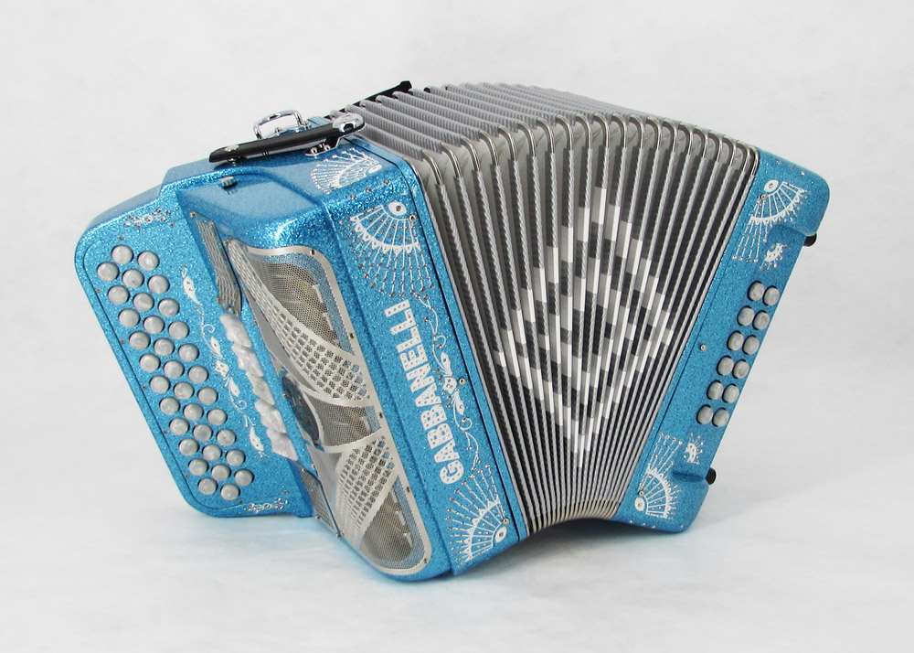 Gabbanelli M5R Super Compact Turquoise Tinsel