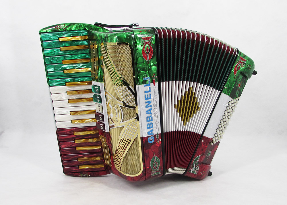 Gabbanelli M34K Rojo Verde & Blanco