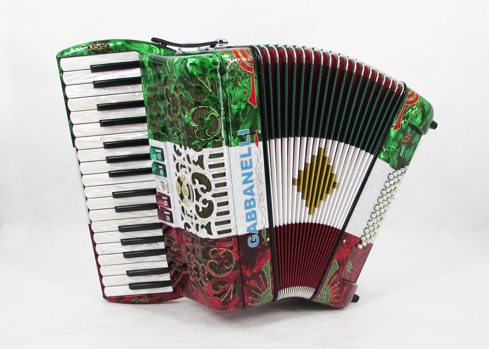 Gabbanelli M34K Rojo Verde & Blanco