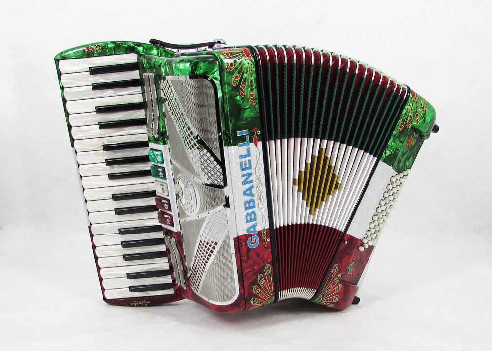 Gabbanelli M34K Rojo Verde & Blanco