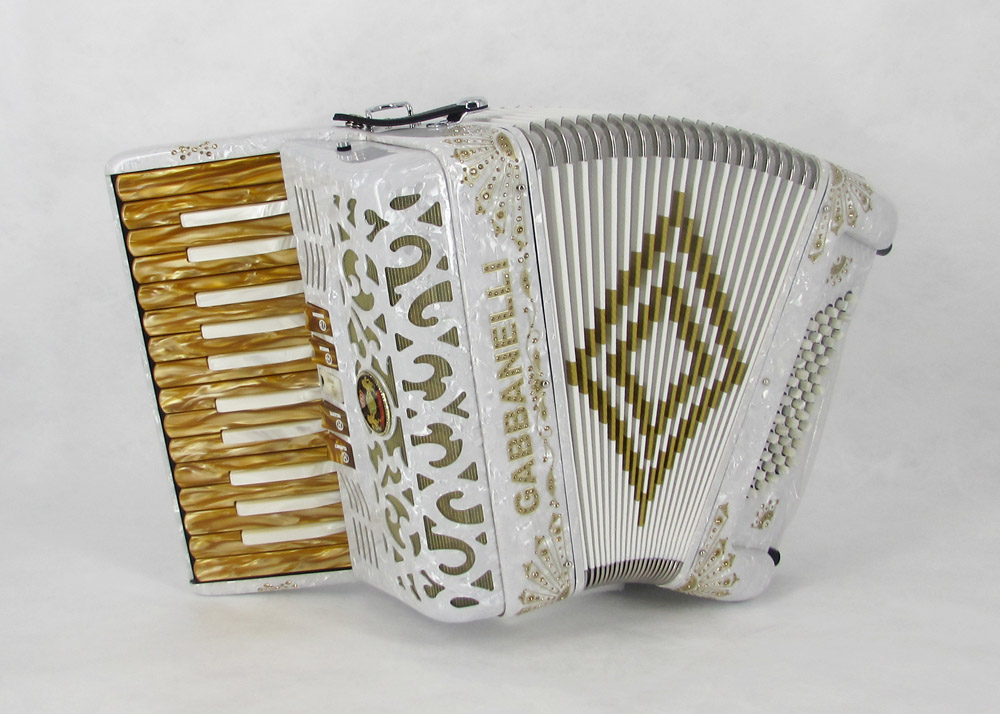 Gabbanelli M26K 5 Registers White Pearl