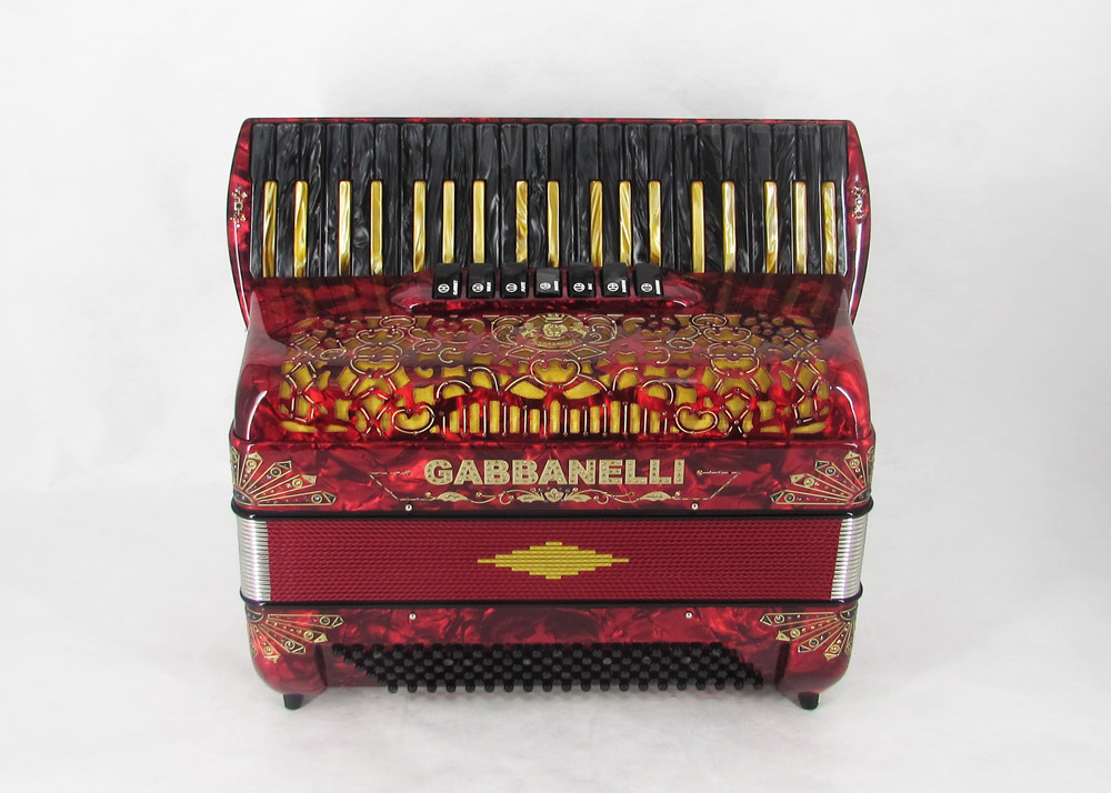 Gabbanelli M41K 7 Registros Rojo Perla - Image 2