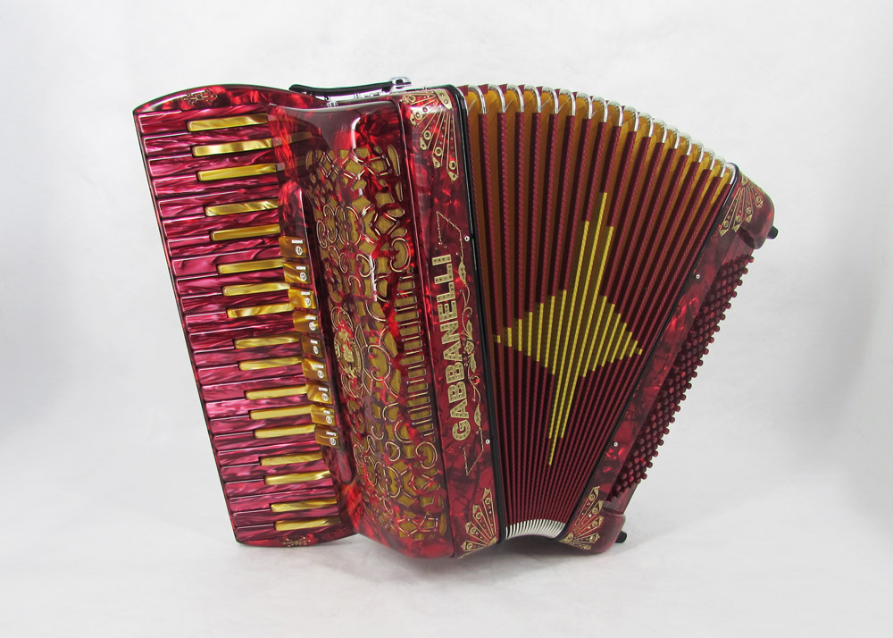 Gabbanelli M41K 9 Registros Rojo Perla