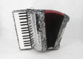 Cascabel Brand Accordion Grey- 32 Keys