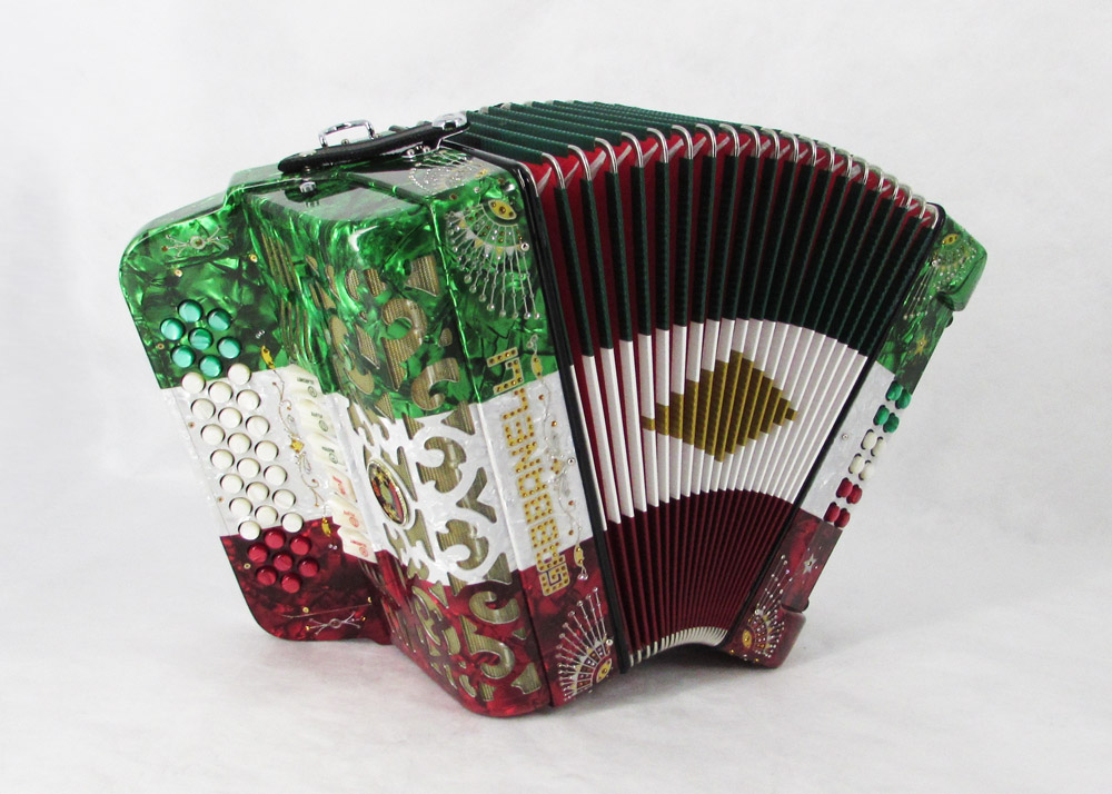 Gabbanelli M2Tone Red White & Green