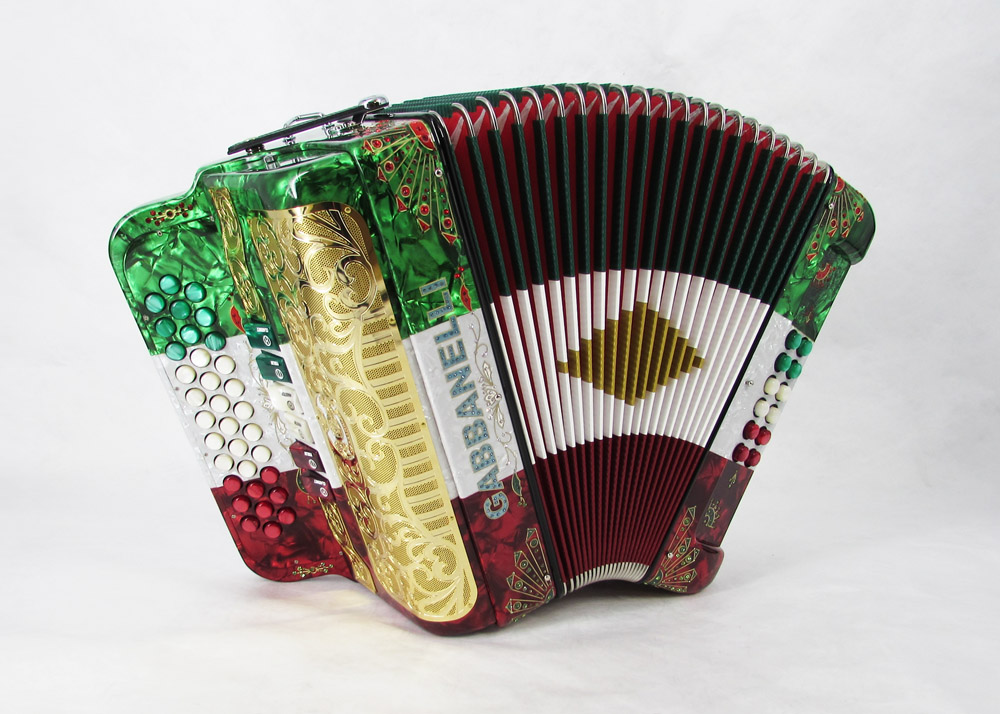 Gabbanelli M2Tone Red White & Green
