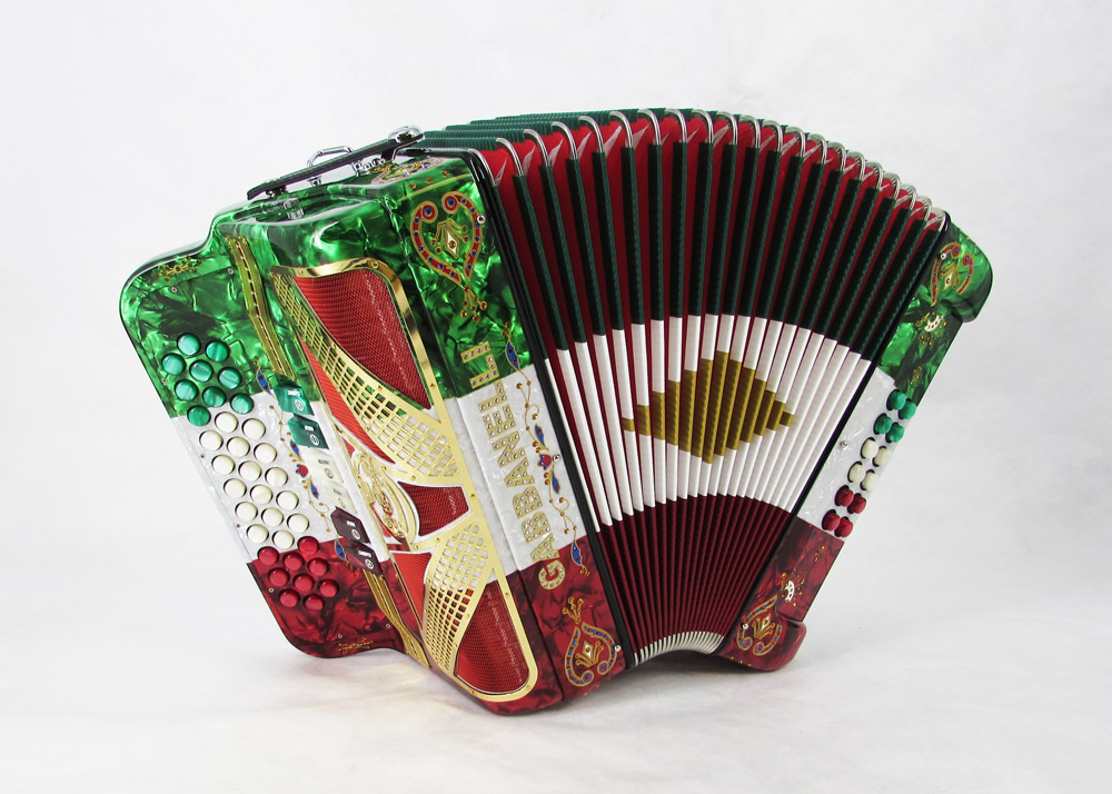 Gabbanelli M2Tone Red White & Green