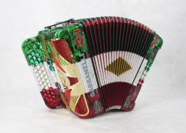 Gabbanelli M2Tone Red White & Green