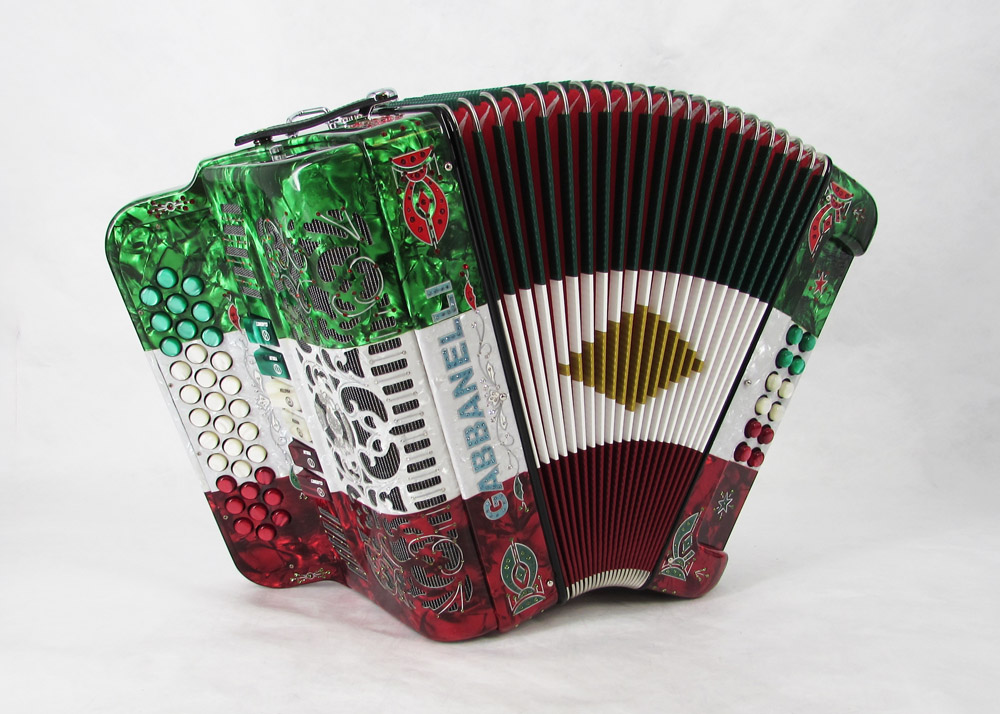 Gabbanelli M2Tone Red White & Green