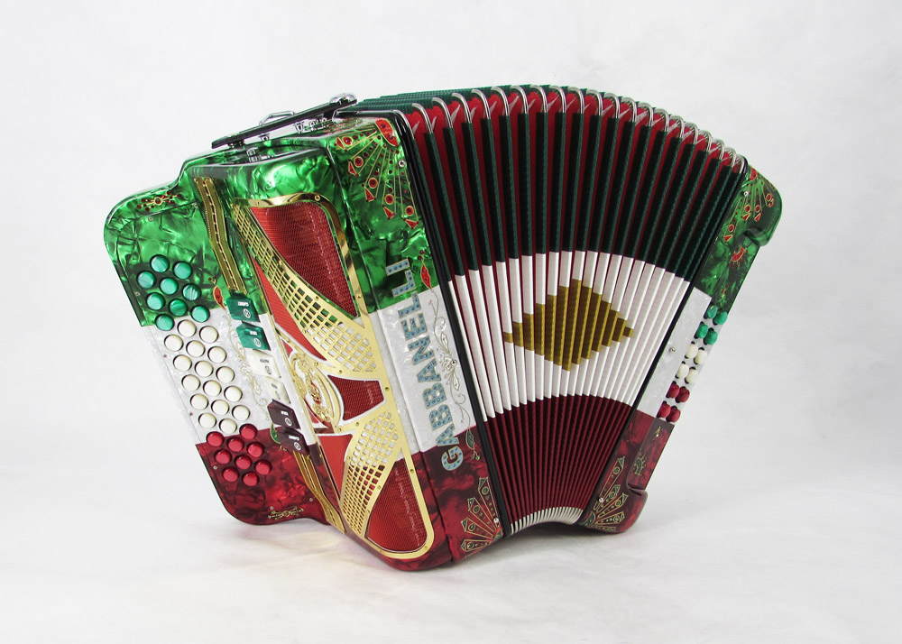 Gabbanelli M2Tone Red White & Green