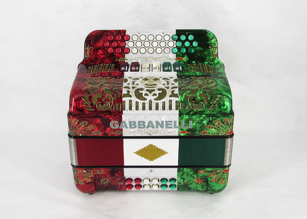 Gabbanelli M2Tonos Rojo Verde & Blanco - Image 2